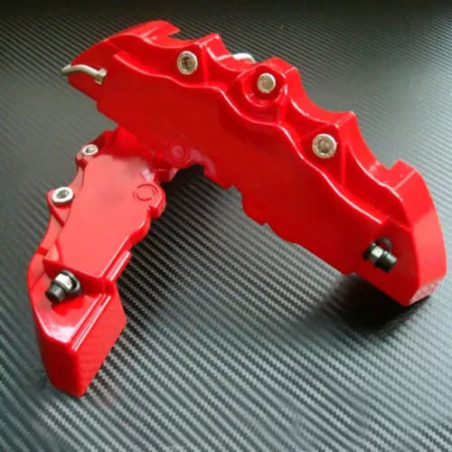 4PCS 3D Style Red M+L Car Disc Brake Caliper Cover Front & Rear Accessories Kits - Picture 20 of 22