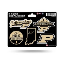 5 Piece Sports Team Die Cut Decal Set Perfect for Cars Windows Laptops and More