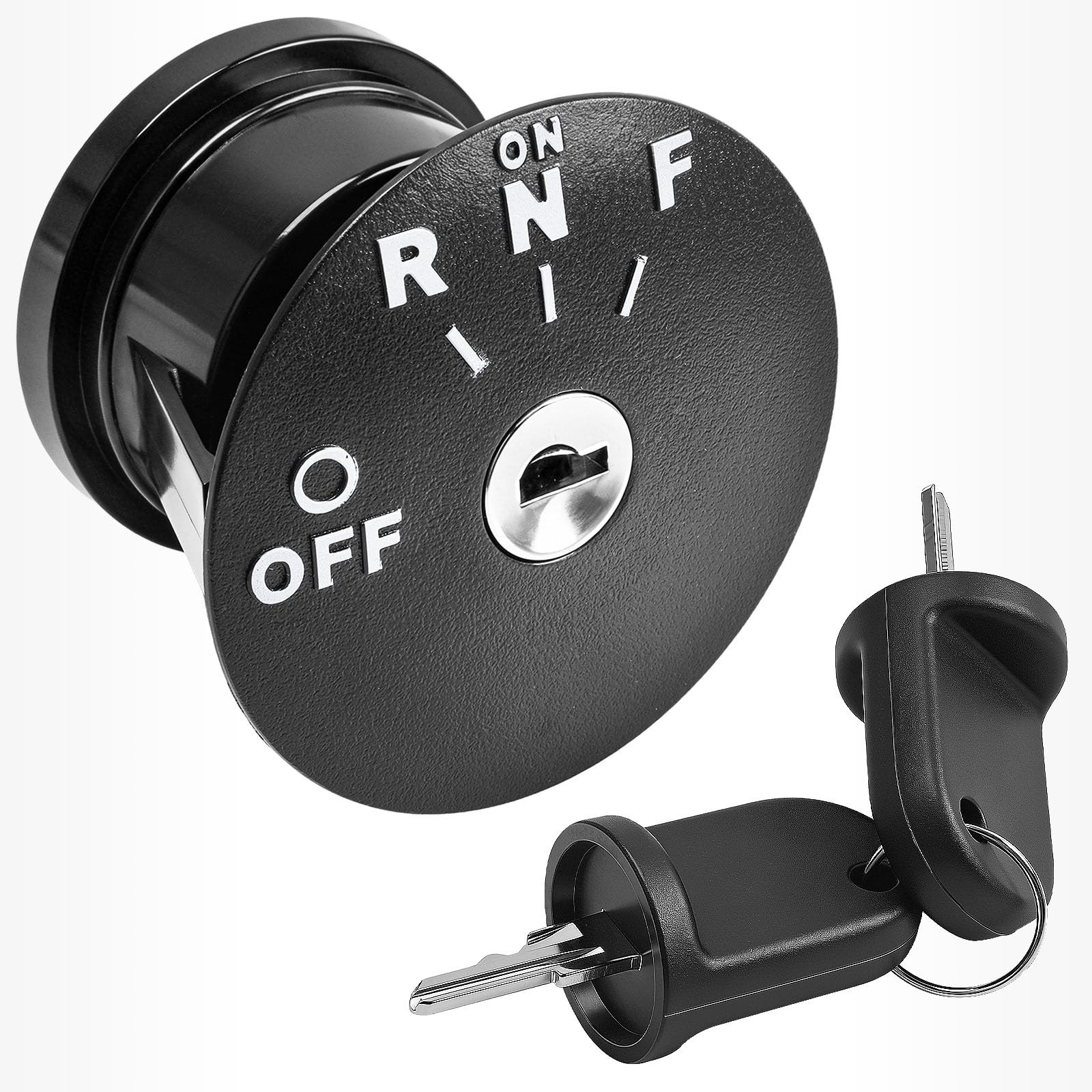 DRIVE UP Ignition Key Switch W/2 Keys for EZGO Electric RXV Standard, Black