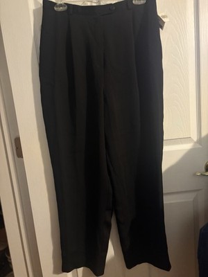 Laura Scott Women's Black Dress Pants Size 14 Petite NWT