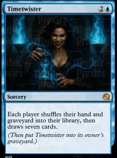 Timetwister High Quality Altered Art Custom Proxy Playtest Card