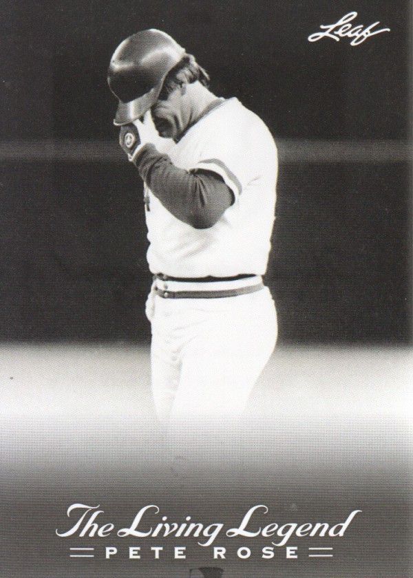 2012 Leaf The Living Legend Pete Rose Singles (1-50) Reds Phillies - You Choose