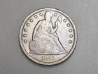 1847 1 $1 SEATED LIBERTY SILVER ONE DOLLAR