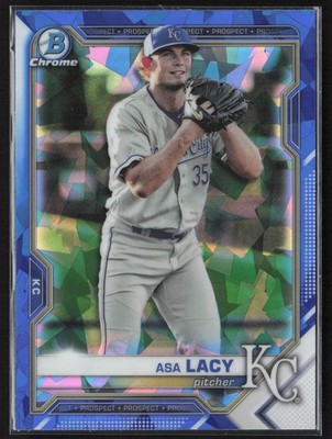 2021 Bowman Draft Sapphire Edition #BDC-158 Asa Lacy