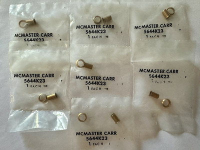McMaster - Carr 5644K23 Brass Ferrule and Insert for 1/4'' ID Retracting Air Hose