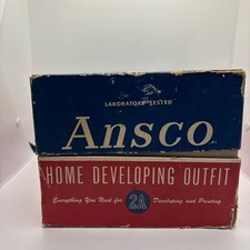 Vintage Ansco Home Developing Outfit 2A Laboratory Tested Photo Darkroom