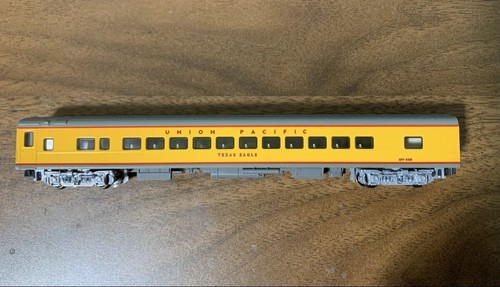 KATO Union Pacific Heritage #5485 Texas Eagle escala HO modelo vagón de tren personalizado | Condition: Used