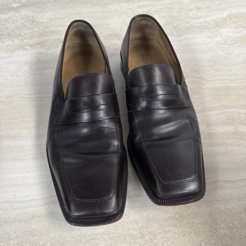 LOUIS VUITTON（LV） Mocassini Louis Vuitton Penny in pelle marrone US 9