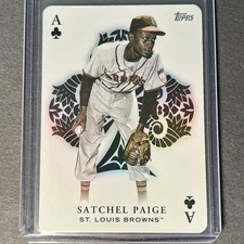 2023 Topps Series 2 All Aces Satchel Paige SSP #AA-48 St Louis Browns MLB HOF