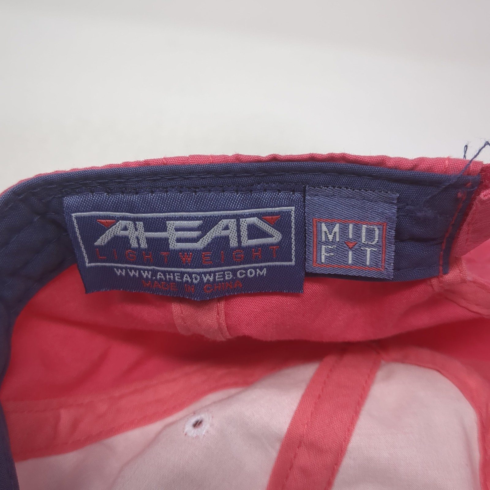 Chillin N Coolin Strapback Hat Solid Pink One Siz… - image 9