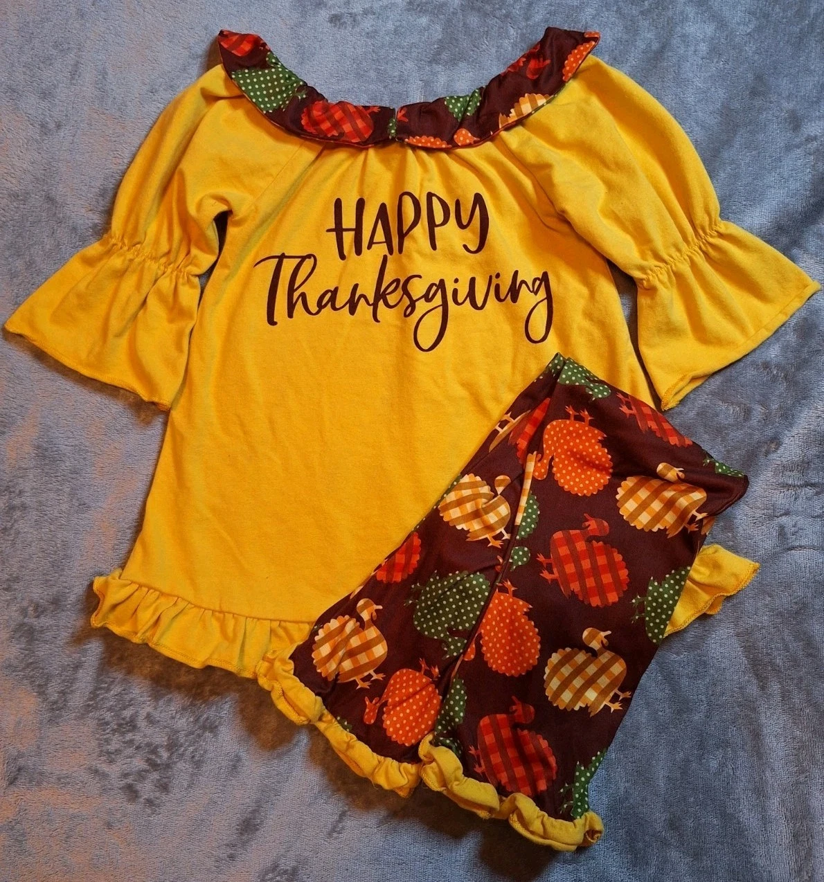 Girls Toddler Thanksgiving Outfit