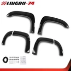 6PCS Fender Flares Black Fit For 2007-2014 Chevrolet Tahoe Excludes LTZ Models