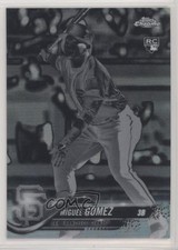 2018 Topps Chrome Negative Refractor Miguel Gomez #13 1u6