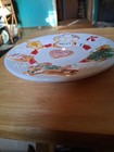 7.5" DECORATED CHRISTMAS PLATE WITH RAISED IMAGES / ANGEL/ TREE / REINDEER — photo 9