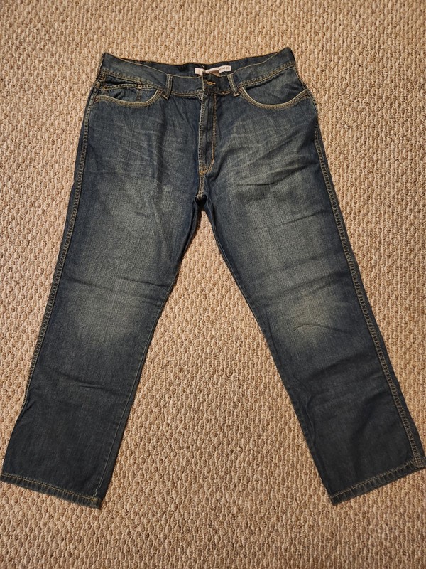 DKNY Jeans Men's Blue Denim Regular Fit 