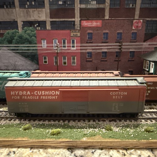 Roundhouse - Cinturón de algodón - 50' S/D Box Car + Wgt # 30169 con Kadees | Zustand: Used