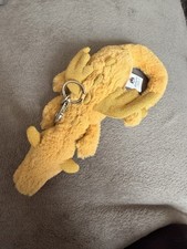 Jellycat Little Dragon Bag Charm Golden Keyring Retired