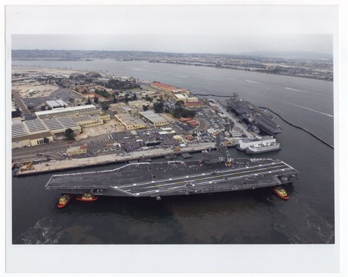 2004 Carrier CVN-76 USS Ronald Reagan at San Diego California 8x10 Photo #6