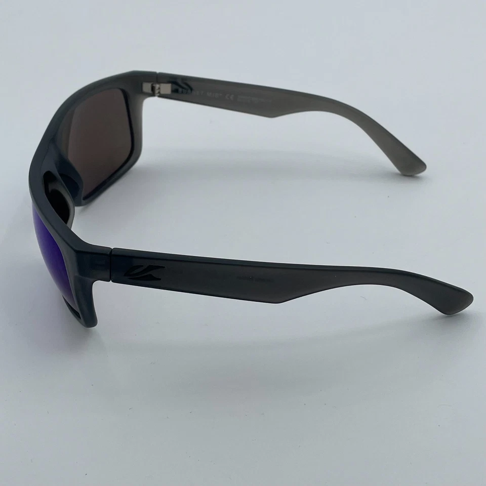 KAENON BURNET MID SR91 ULTRA POLARIZED MATTE TORTOISE MIRROR SUNGLASSES ITALY - Image 2 of 4