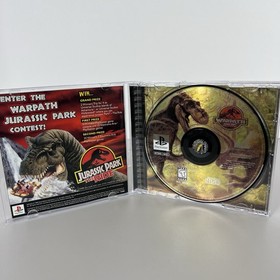 Warpath: Jurassic Park (Sony PlayStation 1, 1999) PS1 Complete CIB W/ Reg Card