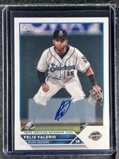 Valerio, Felix - 2023 Topps Pro Debut - Autograph