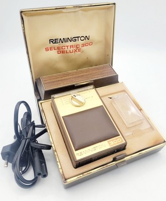 Rasierapparat vintage Remington Selectric 300 Deluxe Rasierer mit Box Top 
