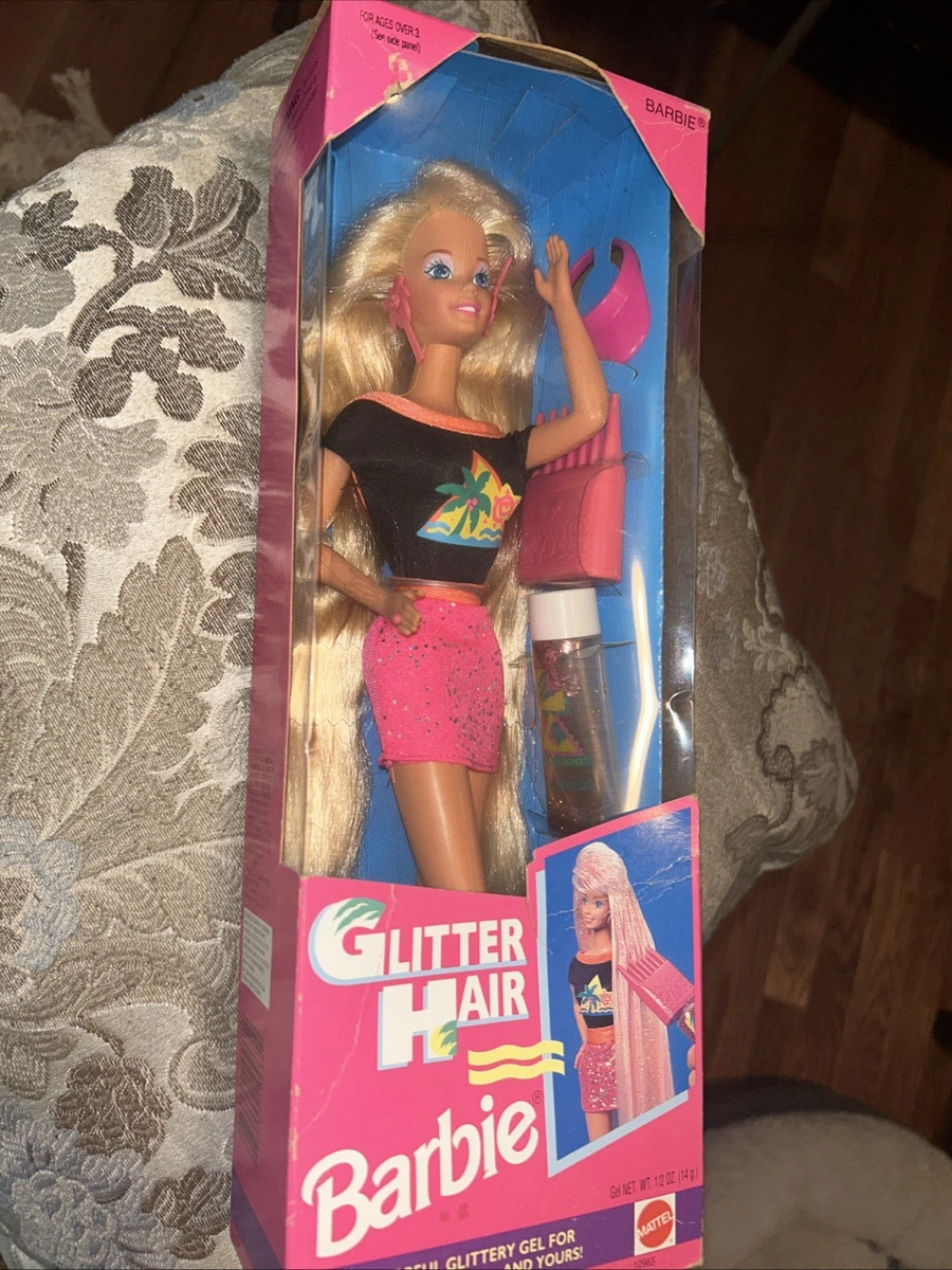 Glitter Hair Barbie for sale | eBay