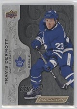 2018-19 Upper Deck Engrained Rookies Black 30/49 Travis Dermott #78 gy9