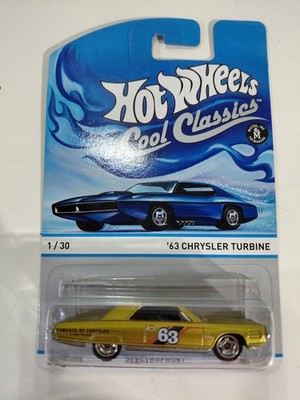 1963 CHRYSLER Turbine ミニカー NIP Hot Wheels Cool Classics 1:64 Die Cast 1963 Chrysler Turbine