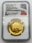 2019-W American Liberty Gold $100 NGC SP70 High Relief Enhanced Finish Everhart