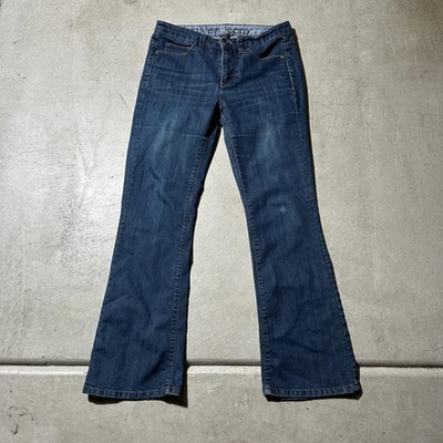 Calvin Klein Jeans Womens 6 Blue Low Rise Bootcut Denim Y2K Bratz