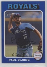 2024 Topps Heritage High Number Dark Blue Border Paul DeJong #540 12wz