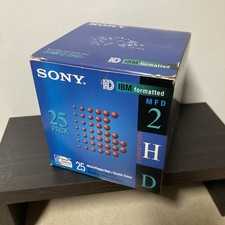 22 Sony HD IBM Formatted MFD 2 Micro Floppy Disk Double Sided 22 Pack 2HD 3.5