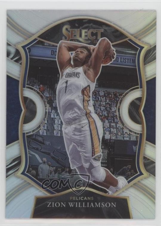 2020-21 Panini Select Concourse Silver Prizm Zion Williamson #1 1o3u