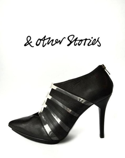 Women & Other Stories Heels Black Leather 39.5