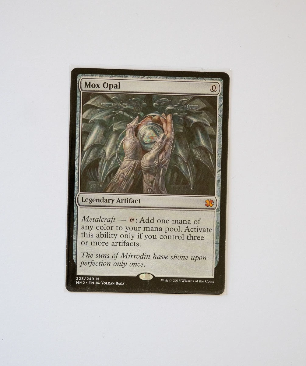 Mox Opal Magic: The Gathering Individual Trading Card Games for