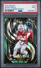2024 PANINI SELECT PREMIER #113 DRAKE MAYE BLACK/GREEN SHOCK PRIZM ROOKKE PSA 9