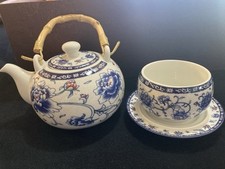 Chinese Tea Set Blue And White