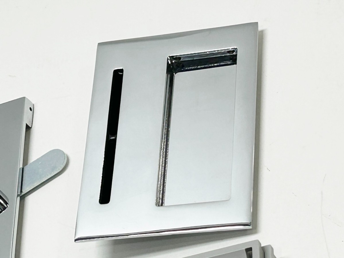 Emtek 222202 Modern Rectangular Surface Jamb Mounted Privacy Lock