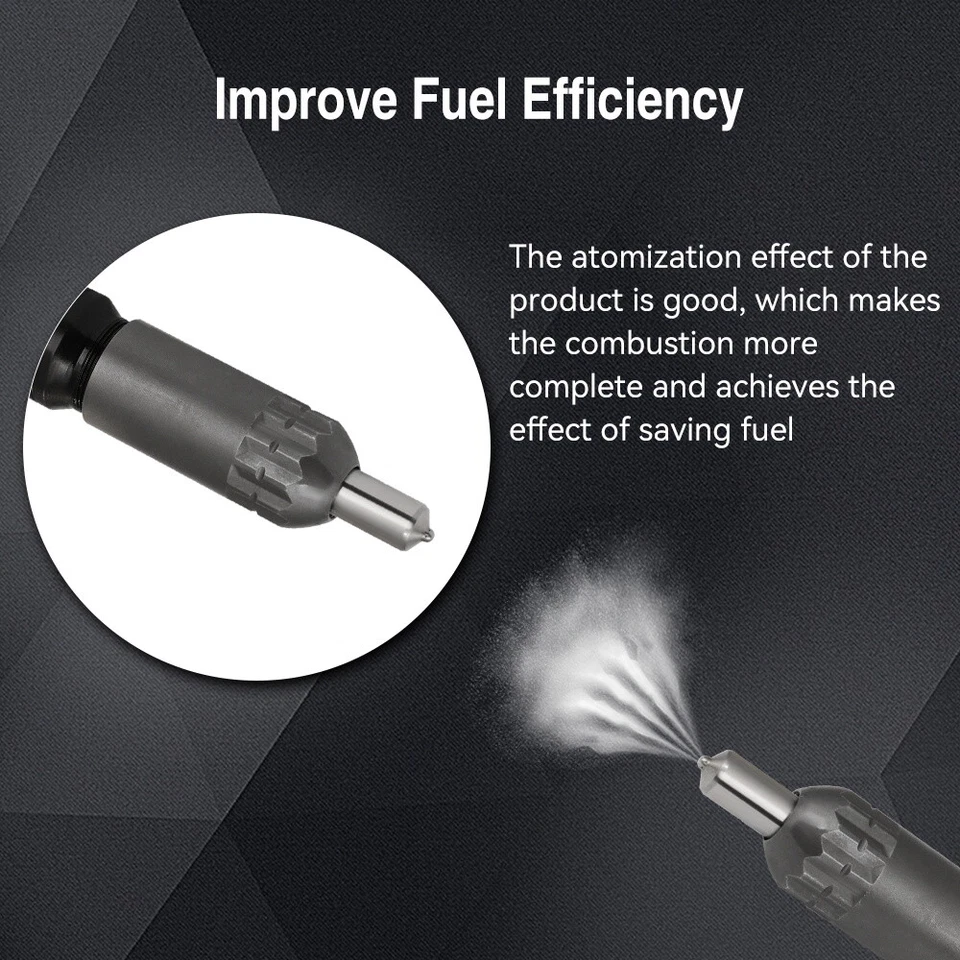 6 PCS Diesel Injector For Hino 3.8L 4.7L 5.0L 6.5L 7.7L 23670-E0010 095000-6593 - Image 3 of 4