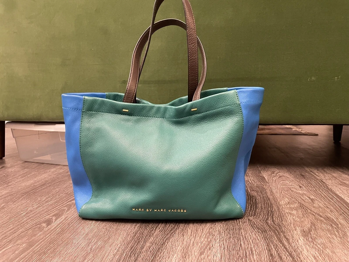 Marc By Marc Jacobs Tote -whats the T Colorblock blue/green