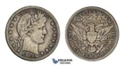 AA099, United States, Barber Quarter (25C) 1914-S, San Fran., Silver, Toned VF