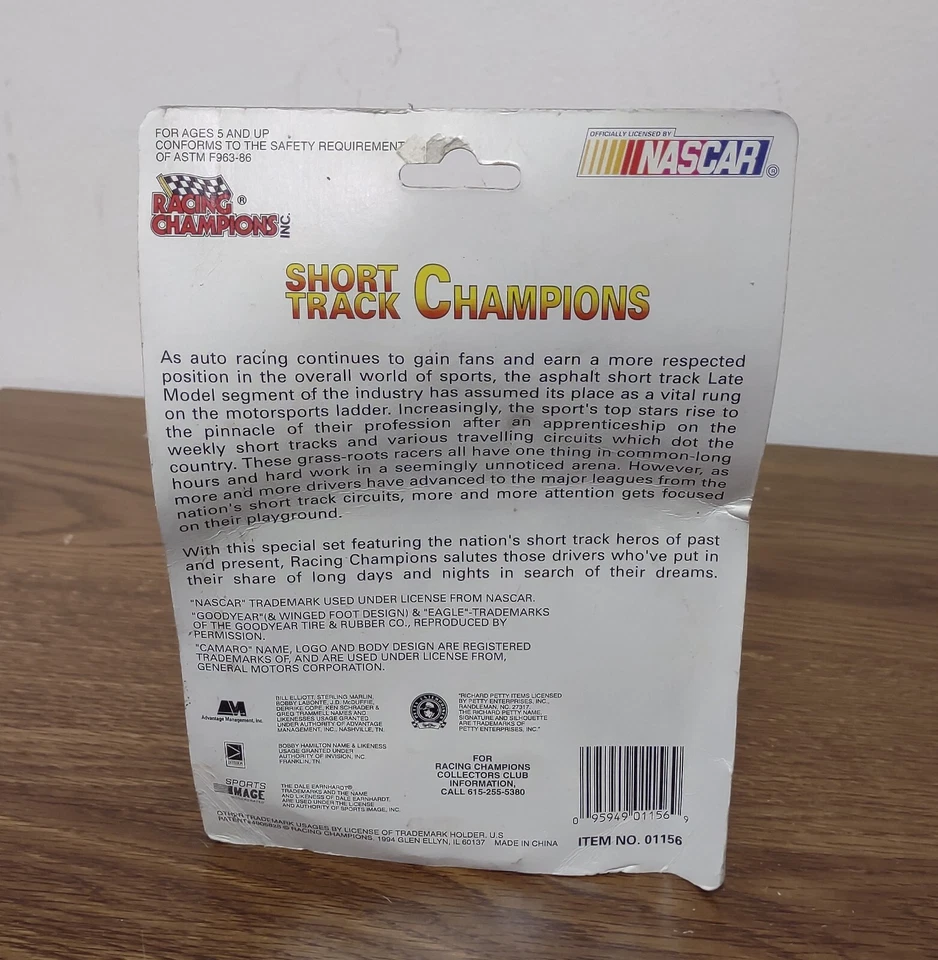 1994 Racing Champions Short Track Champions Дик Трикл No99 Прототип N23 - Изображение 2 из 4