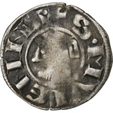 Archbishopric of Vienne, Denier, ca. 1200-1250, Vienne, Billon, S, Boudeau:1045