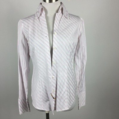 Pink Black Diagonal Stripe 