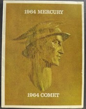 1964 Mercury Brochure Comet Park Lane Montclair Marauder Monterey Wagon Original 1964 Mercury Brochure Comet Park Lane Montclair Marauder Monterey Wagon Original