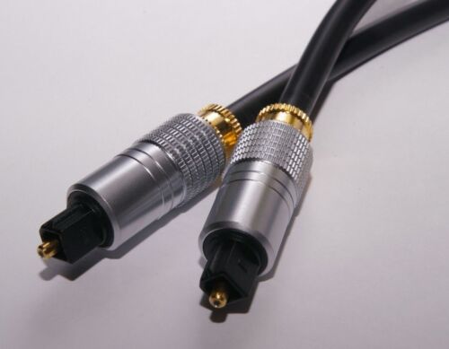 Câble audio optique numérique supérieur Toslink 2 m - Photo 1/2