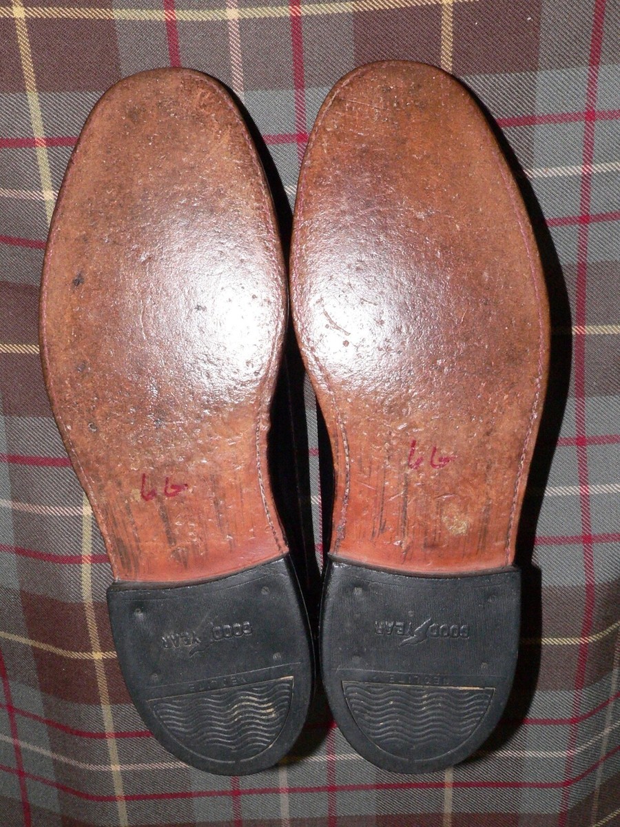 Vtg Hanover LB Sheppard Pebblegrain Longwing Dress shoes Vtg Hanover LB Sheppard Pebblegrain Longwing Dress shoes