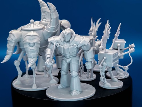 Constructs and Clockwork Pack | 7 Miniatures Starter Set - 28mm Scale DnD D&D - Picture 9 of 10