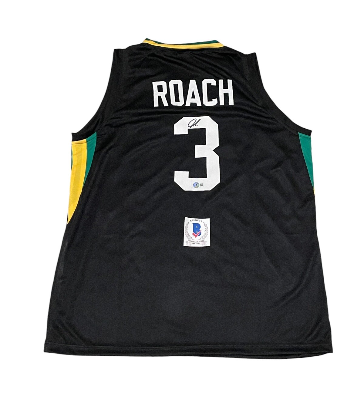 Jeremy Roach Autographed Signed Baylor Bears Jersey Basketball Auto Beckett 